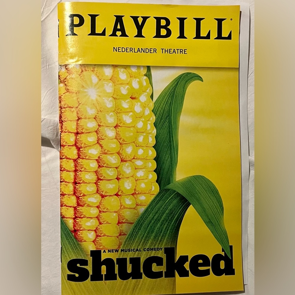 Original Playbill Shucked - mint condition!